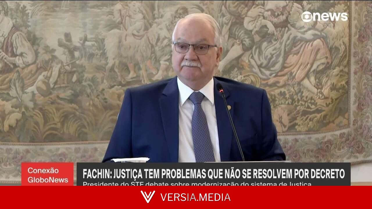 Fachin defende mudanças no Judiciário e afirma que desafios não se resolvem 'por decreto'