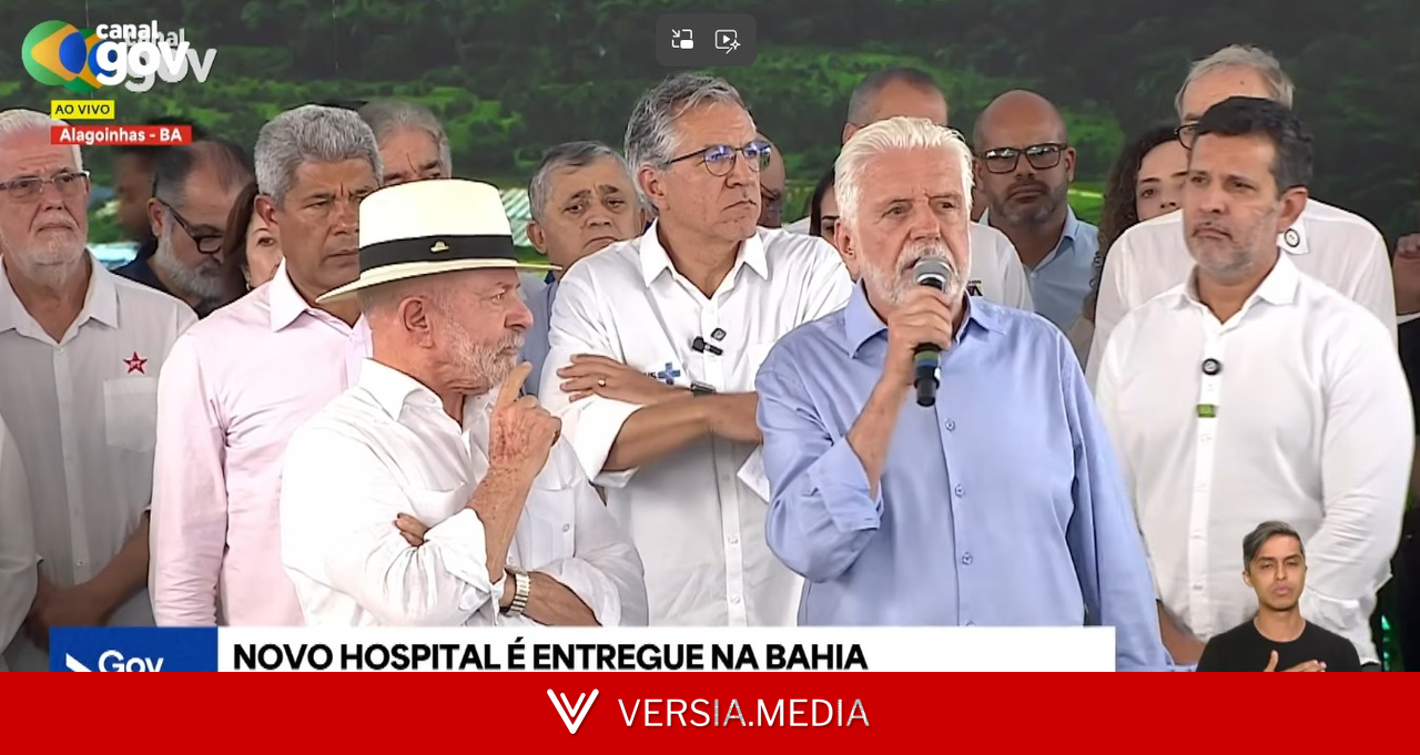 Na Bahia, Lula aparece ao lado de Jaques Wagner e exalta aliado: 'A gente escolhe companheiros'