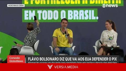 Depois do tom político da carta aos EUA, Flávio precisa evitar 'escorregões' em audiência, dizem aliados