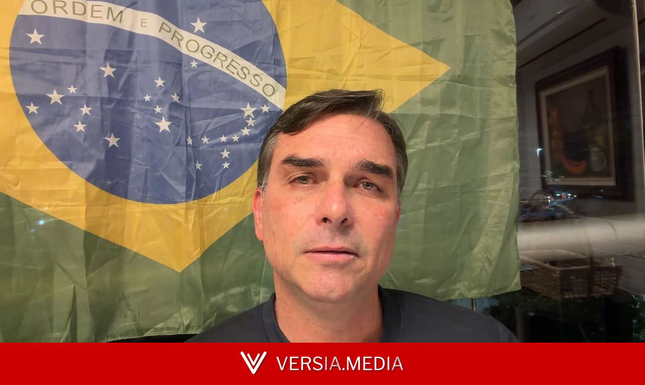 'Bolsonaro é quem vai colocar a faixa de presidente em mim', diz Flávio sobre a possibilidade de vencer as eleições
