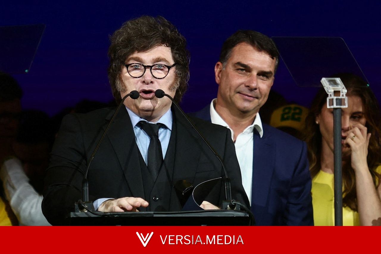 Milei faz discurso contra 'socialismo' e reclama de não poder visitar Bolsonaro durante participação em convenção do PL