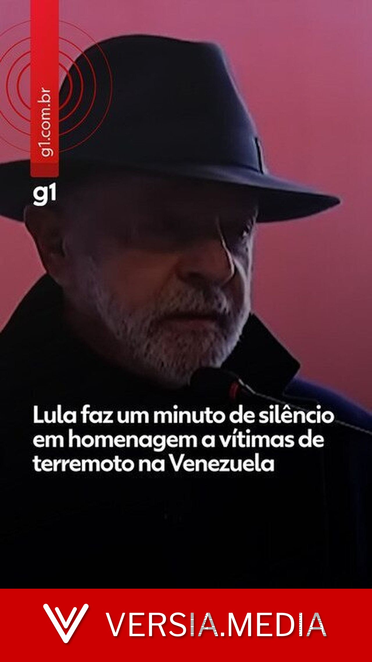 Lula pede um minuto de silêncio em homenagem a vítimas na Venezuela e manda ministro viajar ao país