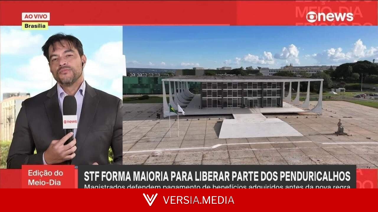 STF tem maioria para liberar pagamento de parte dos penduricalhos para juízes e MP
