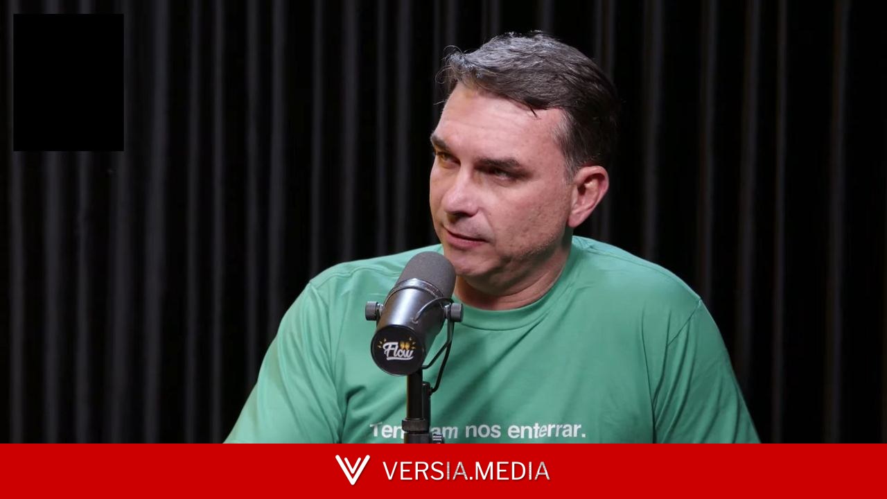Flávio Bolsonaro diz que não viu vídeo de Michelle e diz que não tem relação com ex-primeira-dama