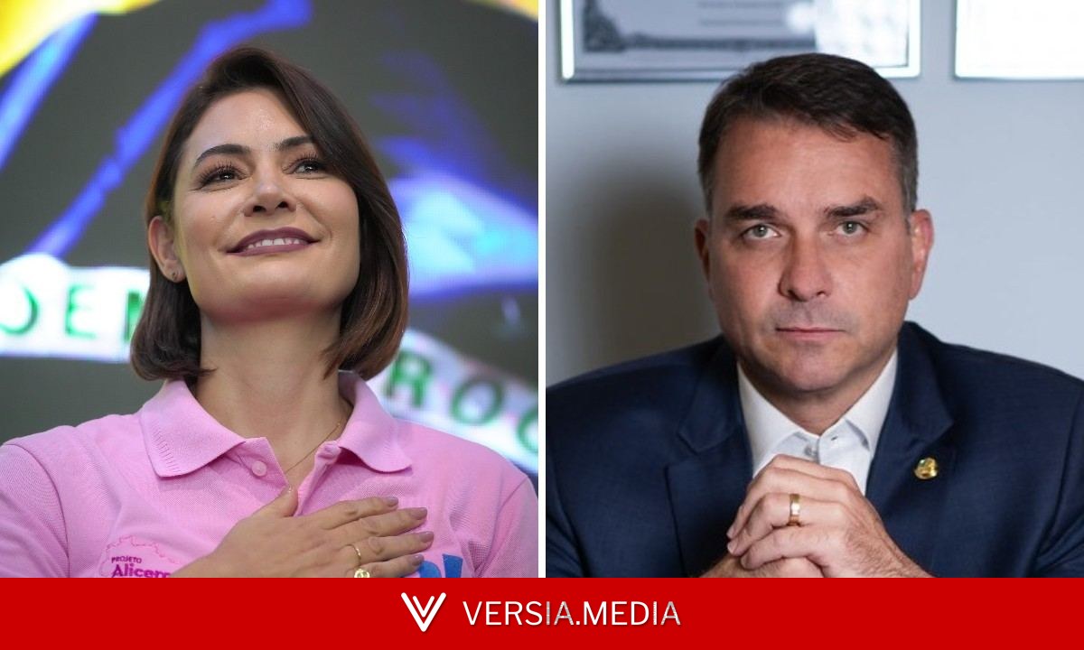 Sobre crise com Michelle, Flávio Bolsonaro diz estar 'aberto a conversar' e espera 'o tempo que ela achar suficiente' para entrar na campanha