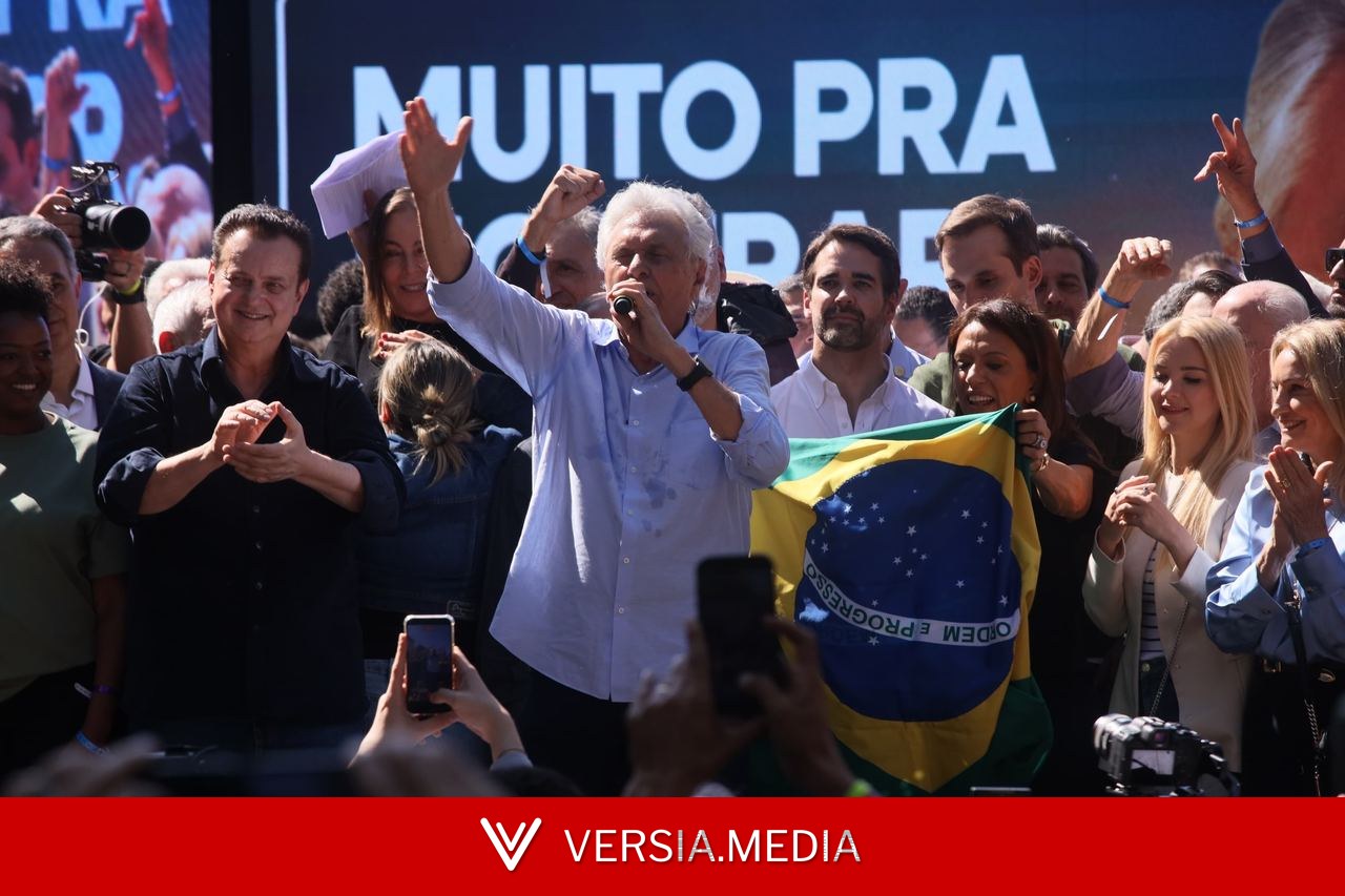 Caiado critica Lula e Flávio Bolsonaro e exalta feitos como governador em Goiás